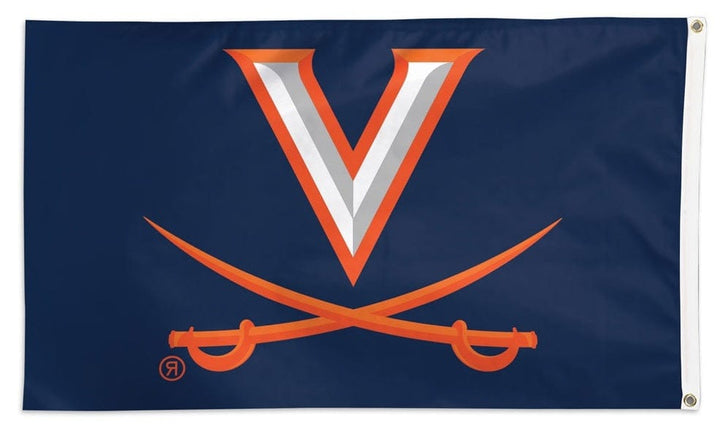 Virginia Cavaliers Flag 3x5 Logo heartlandflags