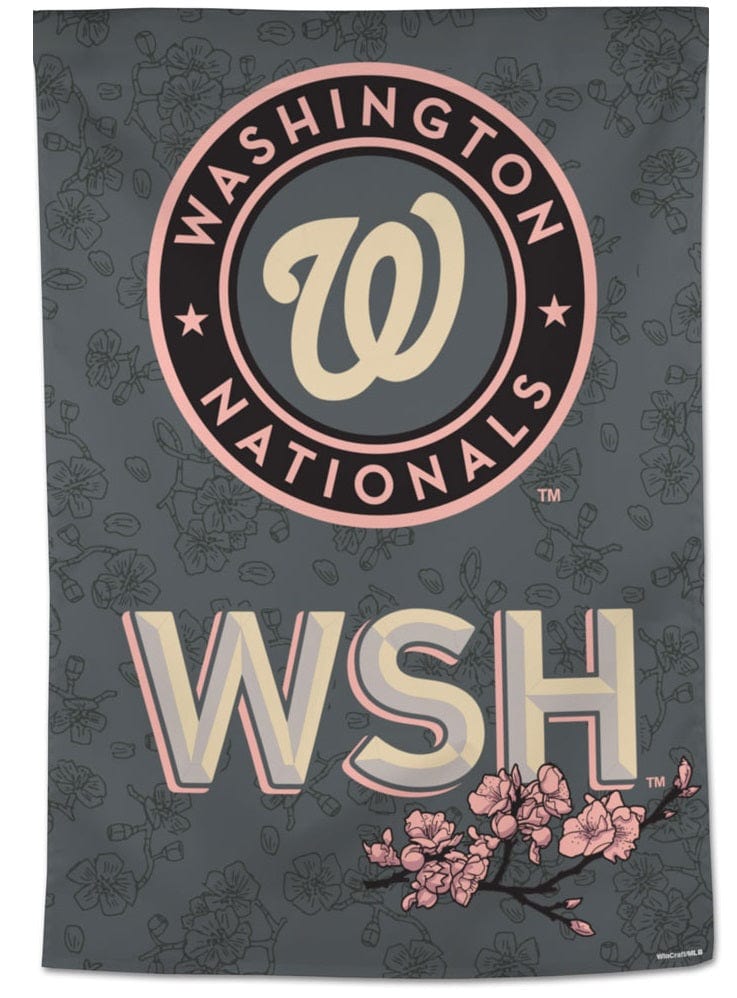 Washington Nationals Banner City Connect Flag WSH heartlandflags