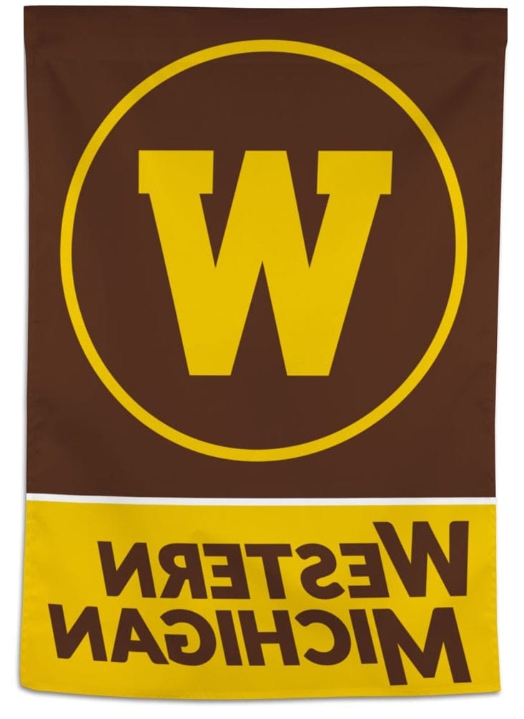 Western Michigan Flag Vertical House Banner heartlandflags