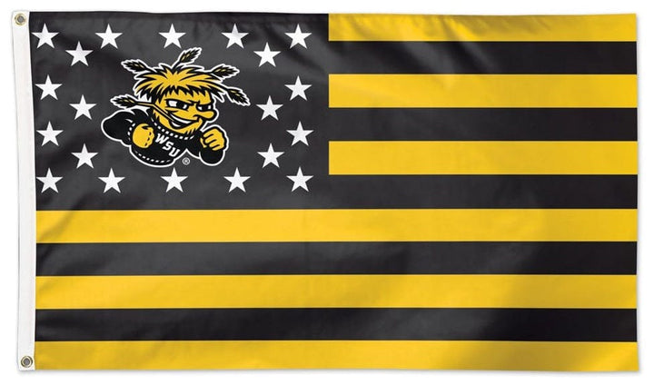 Wichita State Shockers Flag 3x5 Patriotic heartlandflags