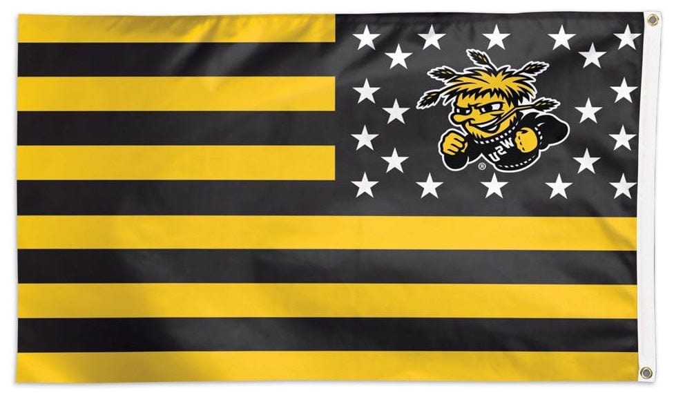 Wichita State Shockers Flag 3x5 Patriotic heartlandflags