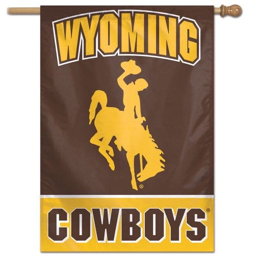 Wyoming Cowboys Flag Vertical House Banner heartlandflags