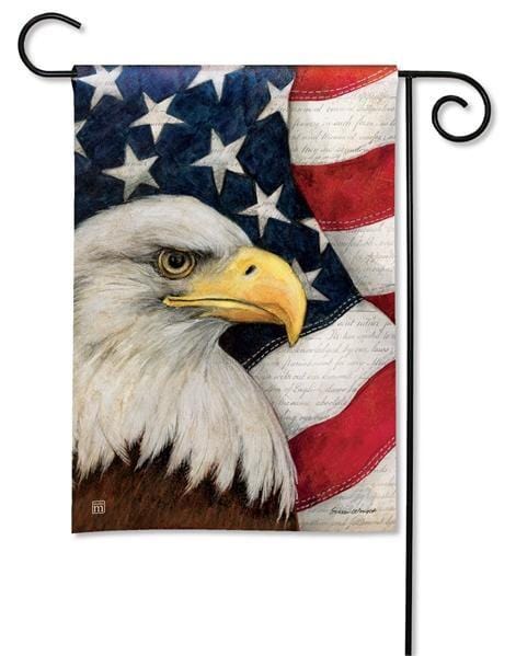 American Eagle Garden Flag 2 Sided Patriotic heartlandflags