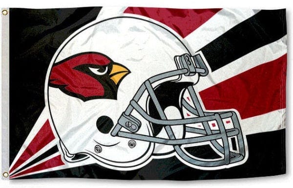 Arizona Cardinals Flag 3x5 Helmet Logo heartlandflags