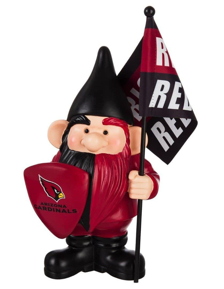 Arizona Cardinals Gnome with Flag Rise Up Red Sea heartlandflags