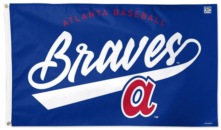 Atlanta Braves Flag 3x5 Cooperstown Collection heartlandflags