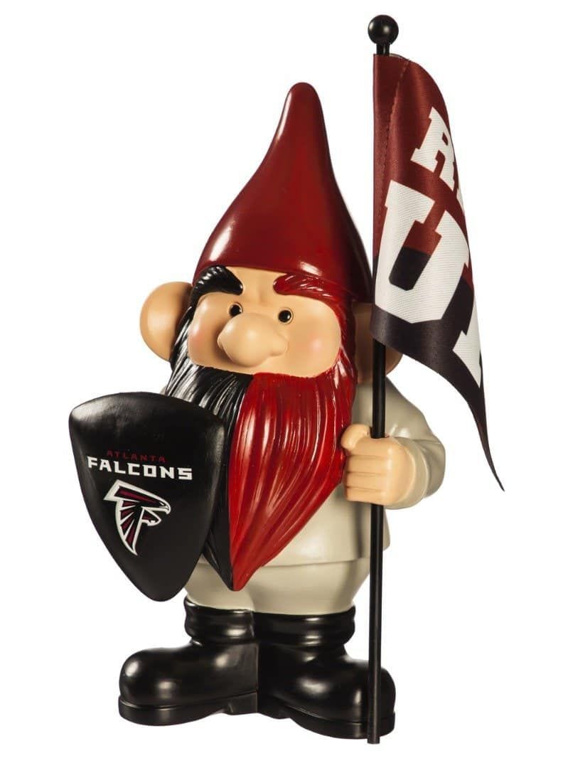 Atlanta Falcons Gnome with Flag Rise Up heartlandflags