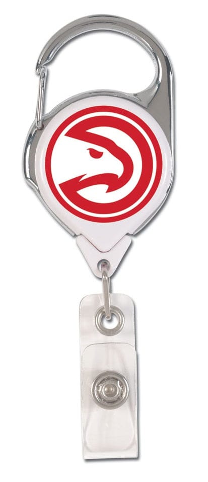 Atlanta Hawks Reel 2 Sided Retractable Badge Holder heartlandflags