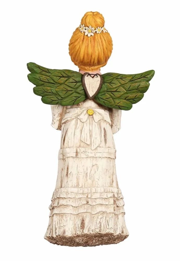 Big Hearted Garden Angel Figurine Wings of Whimsy heartlandflags