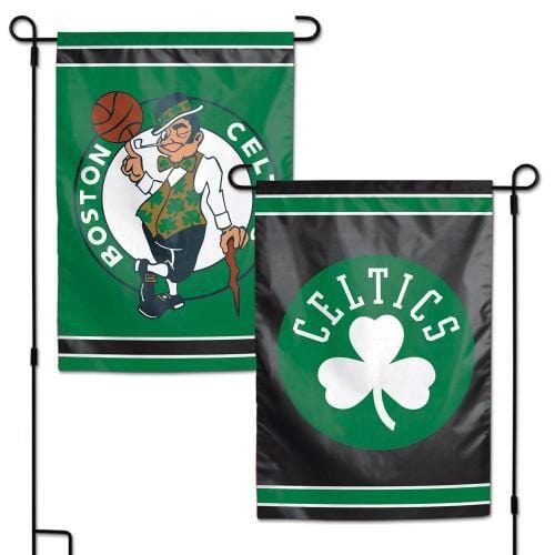 Boston Celtics Garden Flag 2 Sided Black heartlandflags