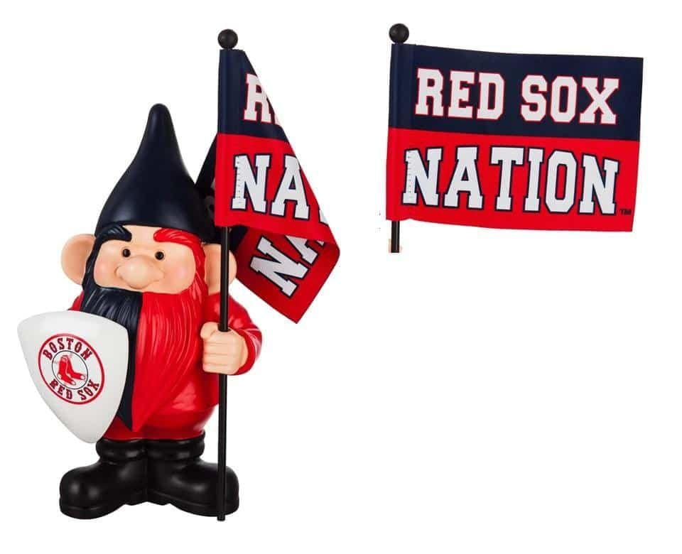 Boston Red Sox Gnome with Flag Red Sox Nation heartlandflags