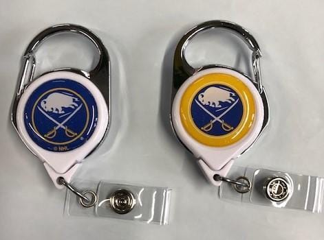 Buffalo Sabres Reel Retractable Badge Holder Hockey heartlandflags