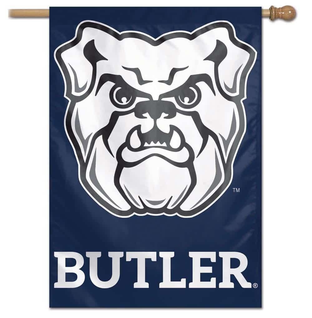 Butler Flag Bulldogs Vertical House Banner heartlandflags