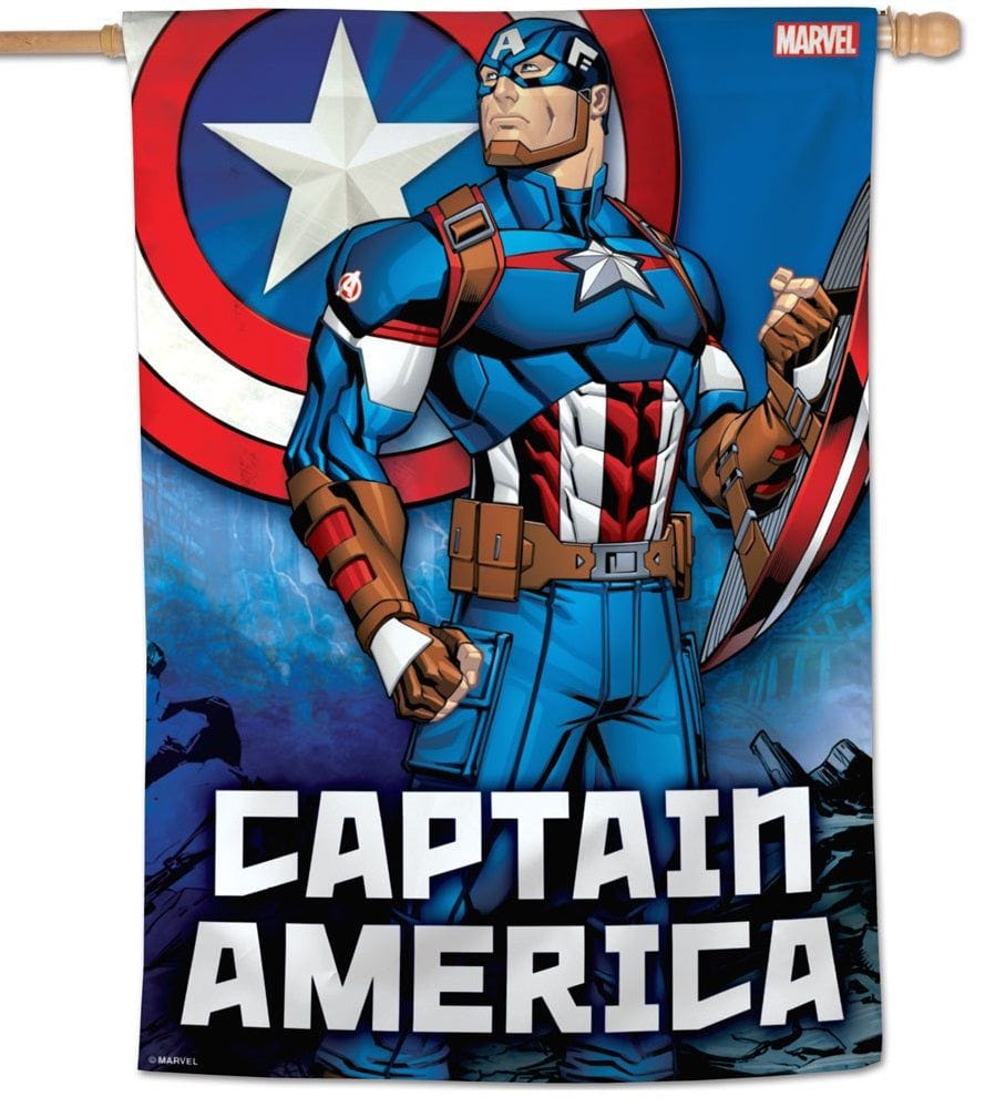 Captain America Flag Marvel Avengers Banner heartlandflags