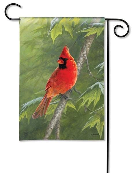 Cardinal Garden Flag 2 Sided Bird heartlandflags