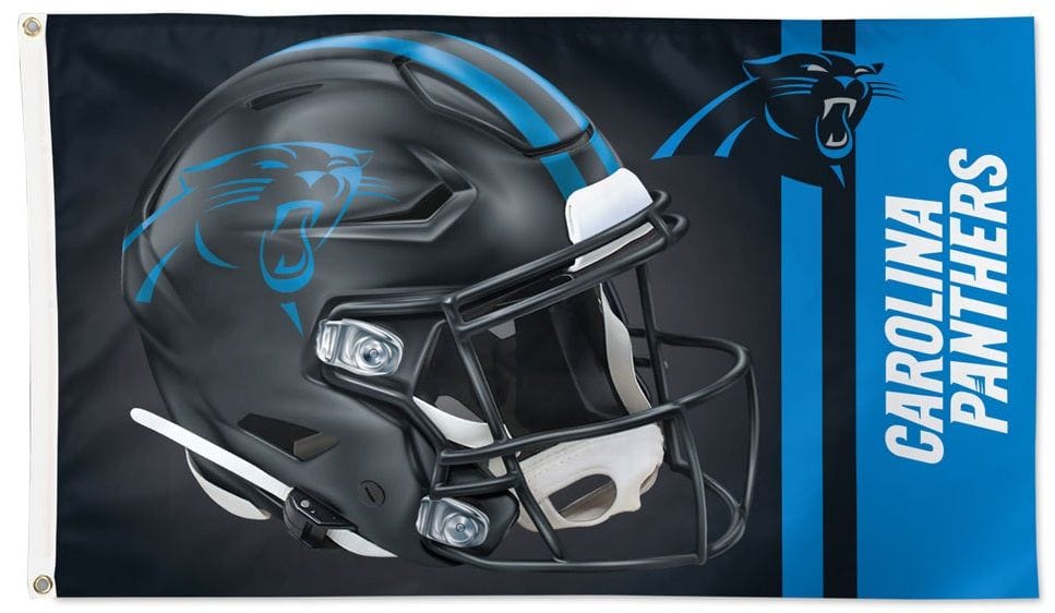 Carolina Panthers Flag 3x5 Alternate Helmet heartlandflags