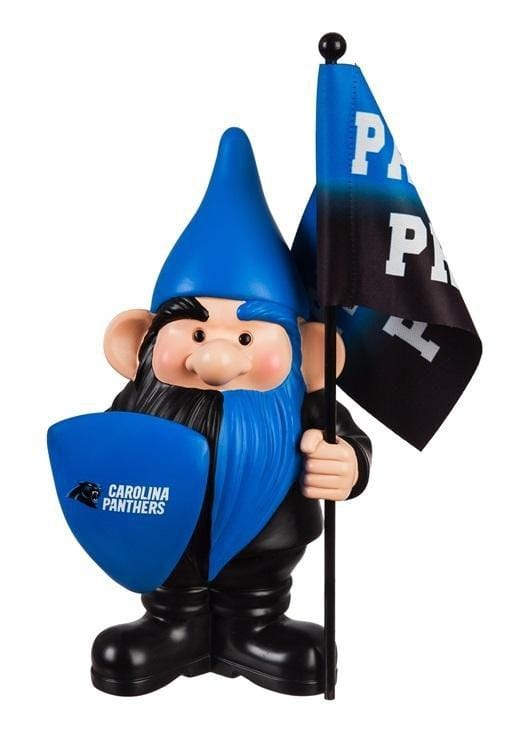 Carolina Panthers Gnome with Flag Panthers Pride heartlandflags