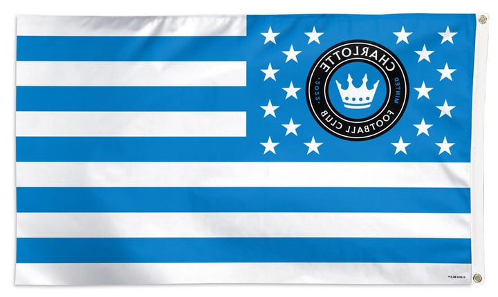 Charlotte FC Flag 3x5 Americana Stars Stripes heartlandflags