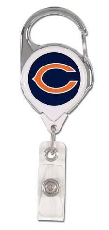 Chicago Bears Reel 2 Sided Logo Name Badge Holder heartlandflags