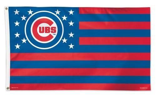 Chicago Cubs Flag 3x5 Americana heartlandflags