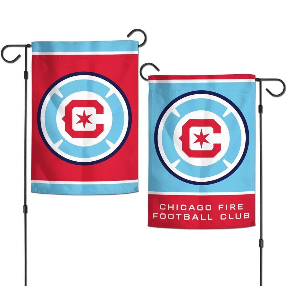 Chicago Fire Garden Flag 2 Sided Logo Football Club heartlandflags