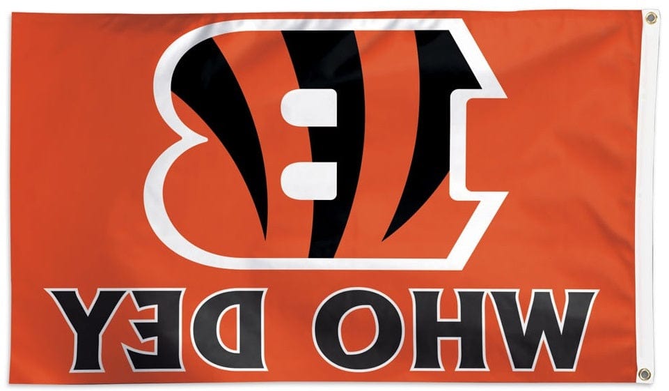 Cincinnati Bengals Flag 3x5 Who Dey heartlandflags