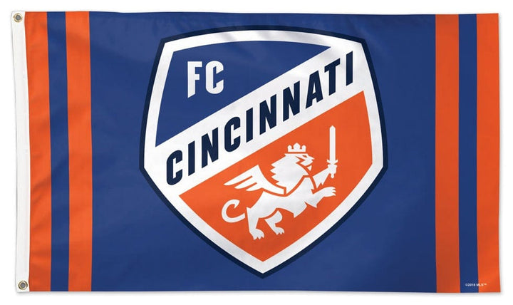 FC Cincinnati Crest Flag 3x5 Soccer heartlandflags