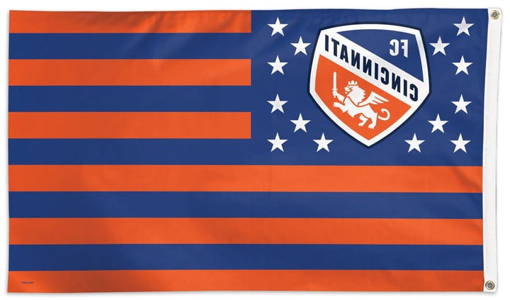 FC Cincinnati Flag 3x5 Americana Stars and Stripes heartlandflags