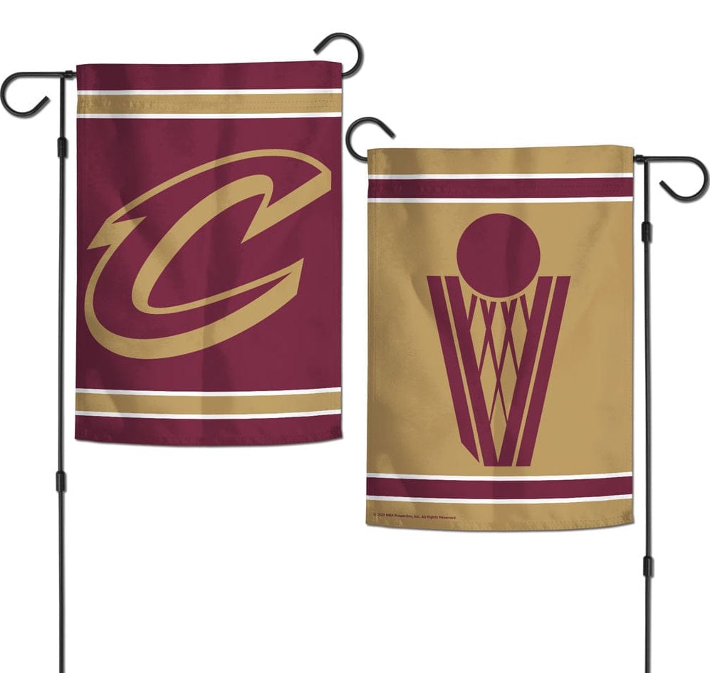 Cleveland Cavaliers Garden Flag 2 Sided New Logo heartlandflags