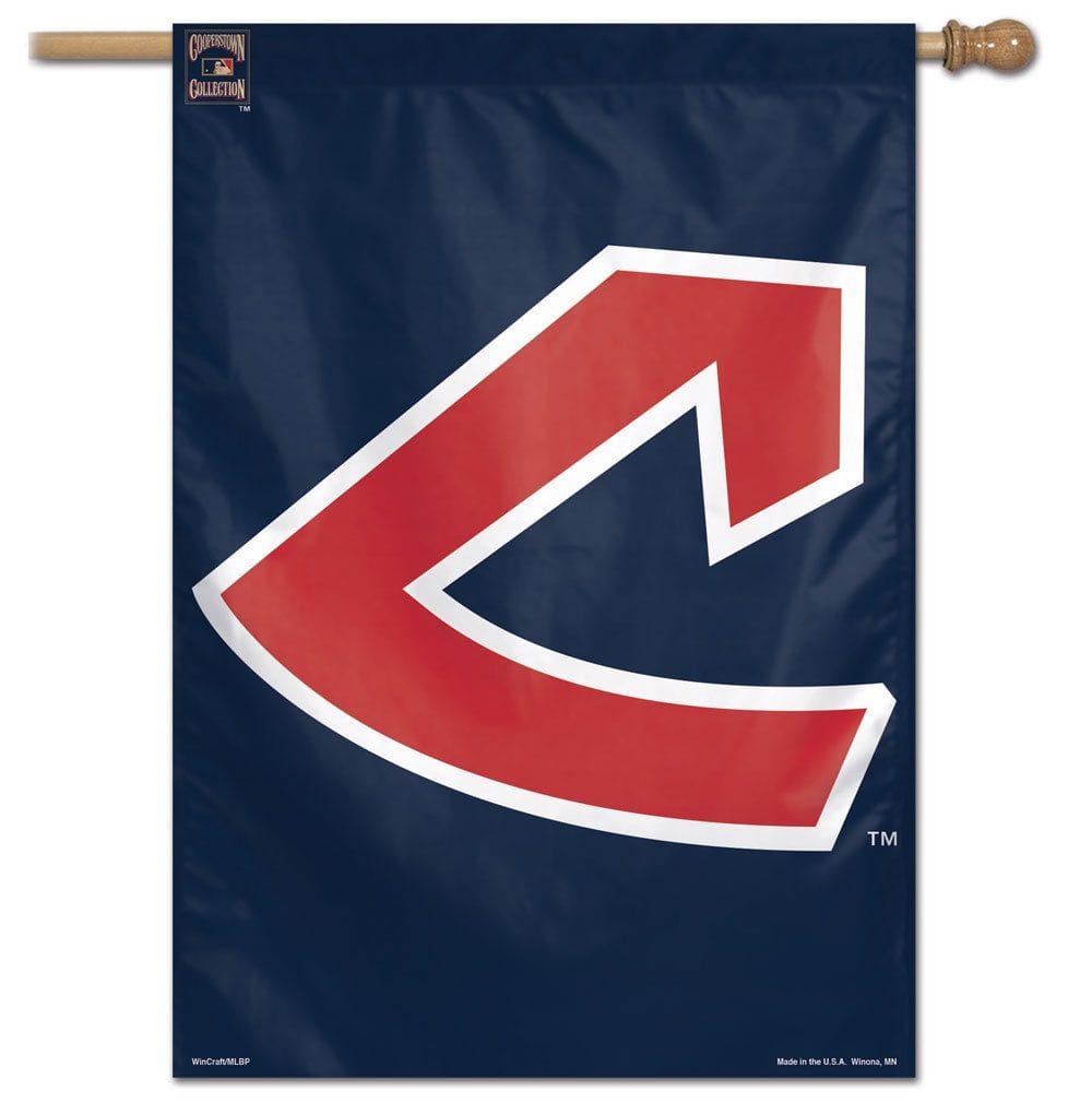 Cleveland Guardians Flag Cooperstown Logo House Banner heartlandflags