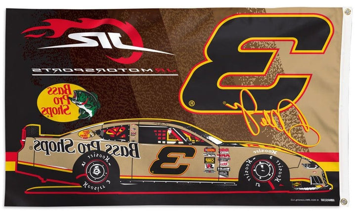 Dale Earnhardt Jr Flag 3x5 Bass Pro Shops #3 Race Car heartlandflags