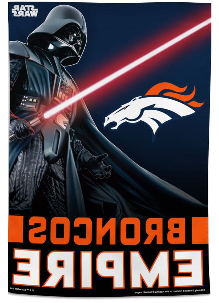 Denver Broncos Empire Flag Star Wars House Banner heartlandflags