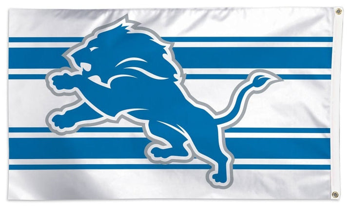 Detroit Lions Flag 3x5 Away Stripes heartlandflags