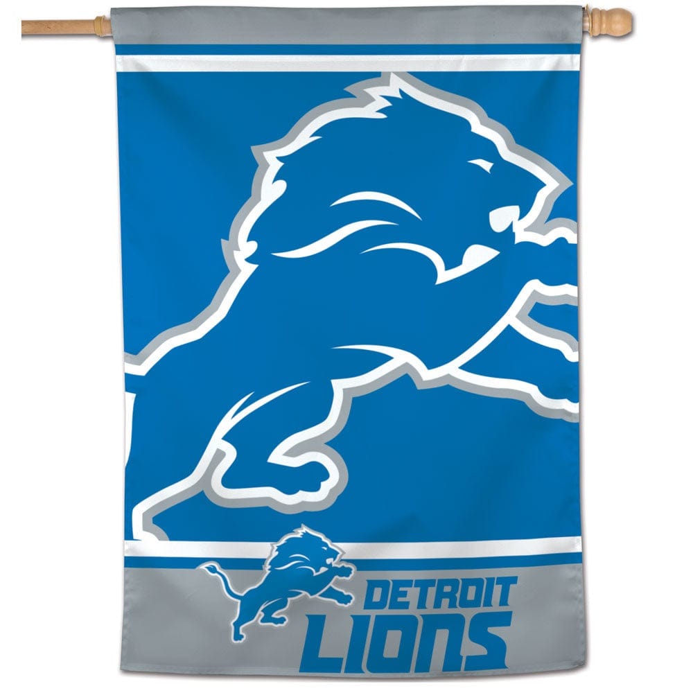 Detroit Lions Flag Mega Logo House Banner heartlandflags