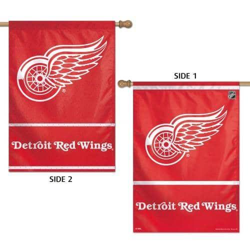 Detroit Red Wings Flag 2 Sided House Banner Double Logo heartlandflags