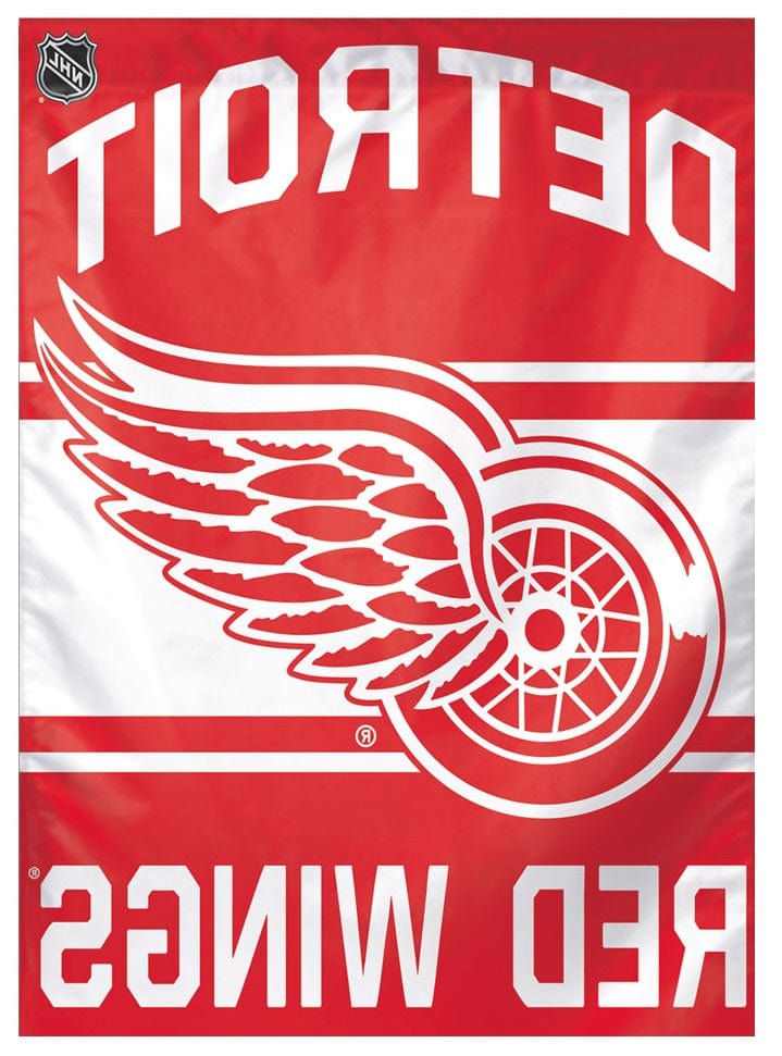 Detroit Red Wings Flag Vertical House Banner heartlandflags