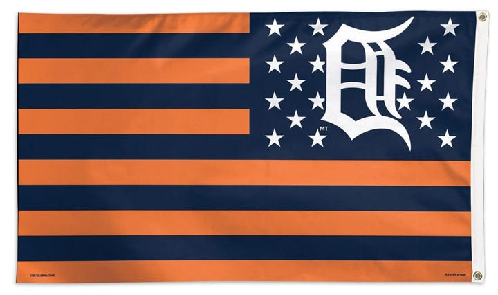 Detroit Tigers Flag 3x5 Americana heartlandflags