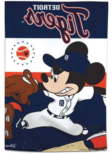 Detroit Tigers Flag Mickey Mouse Banner heartlandflags