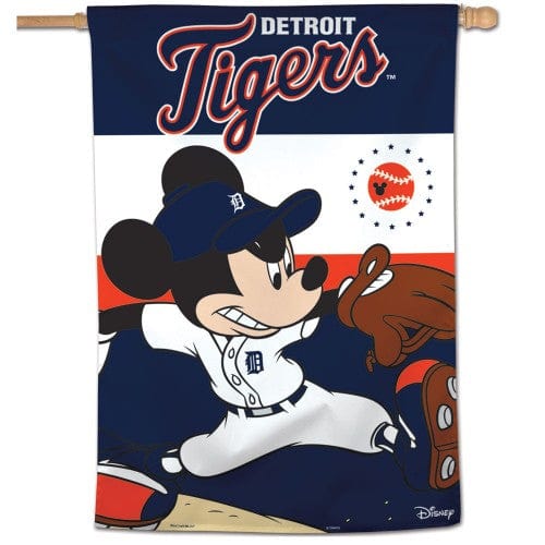 Detroit Tigers Flag Mickey Mouse Banner heartlandflags