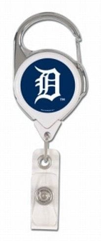 Detroit Tigers Reel 2 Sided Domed Retractable Badge Holder heartlandflags