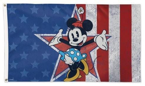 Disney Minnie Mouse Americana 3x5 Flag Patriotic heartlandflags