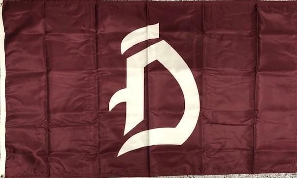 Dowling Catholic Maroons Flag 2 Sided 3x5 heartlandflags