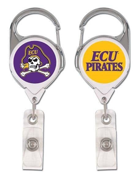 East Carolina University Reel 2 Sided Retractable ID Holder heartlandflags