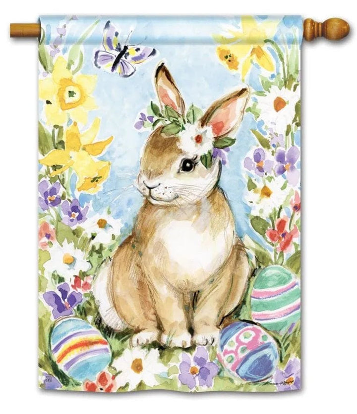 Easter Visit Banner 2 Sided House Flag heartlandflags