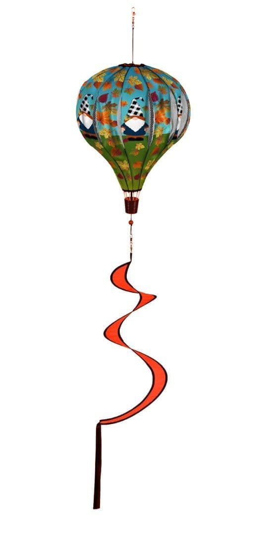 Fall Plaid Gnome Balloon Spinner Wind Catcher heartlandflags