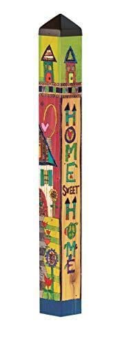 Family Home Art Pole 40 Inches Tall Home Sweet Home heartlandflags