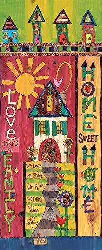 Family Home Art Pole 40 Inches Tall Home Sweet Home heartlandflags