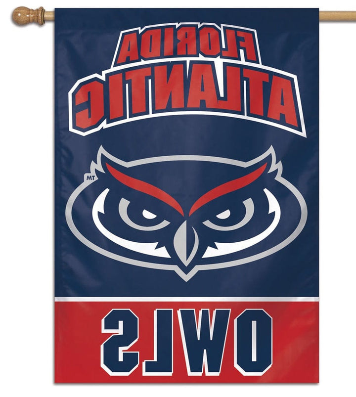 Florida Atlantic Owls Banner Vertical Flag heartlandflags