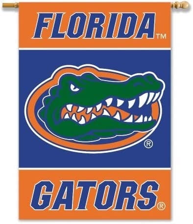 Florida Gators Banner 2 Sided Logo Flag heartlandflags