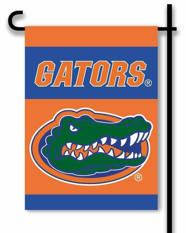 Florida Gators Garden Flag 2 Sided Logo heartlandflags